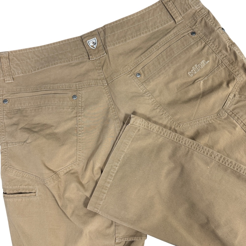 Kuhl Konfidant Air Pants Mens 34x31 Khaki Outdoor Workwear Utility